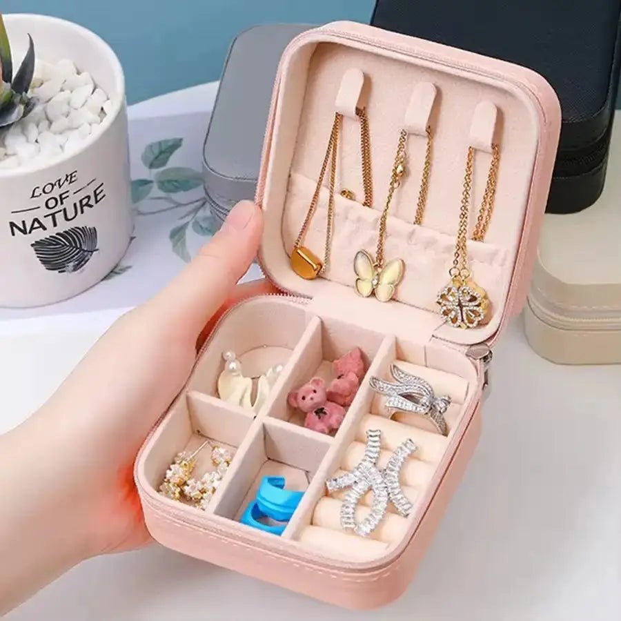 Portable Jewelry Organizer Box