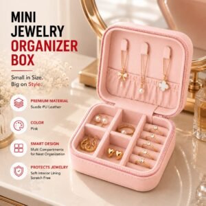 Portable Jewelry Organizer Box - Image 5