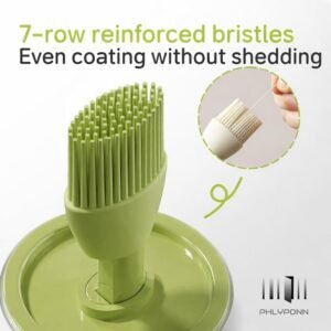Alternative view of 7-Row Reinforced Bristle Coating Brush