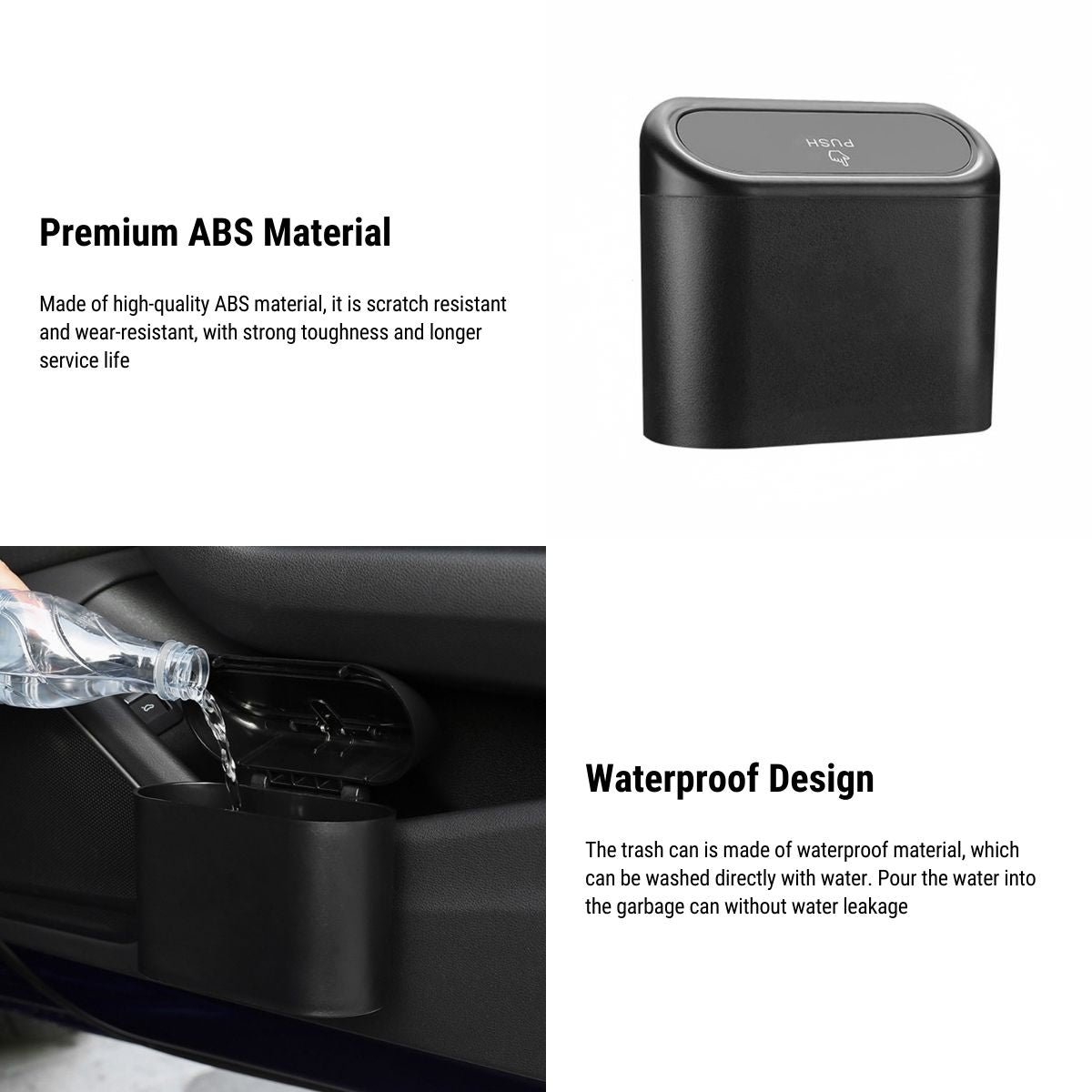 Car Seat Hanging Trash Bin - Image 3