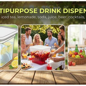 4-compartment beverage dispenser - Image 5