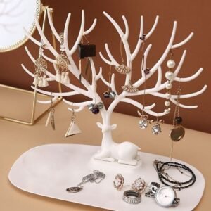 Tree-Shaped Jewelry Organizer Stand - Image 6