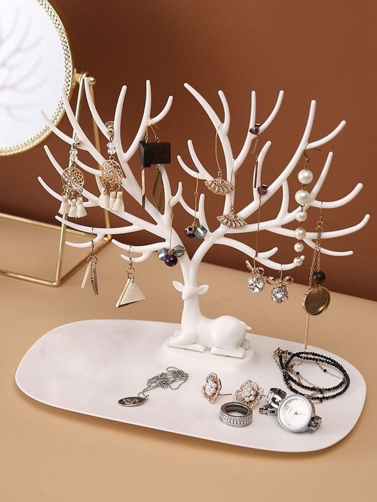 Tree-Shaped Jewelry Organizer Stand - Image 6