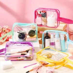 Transparent Travel Cosmetic Bag - Image 7
