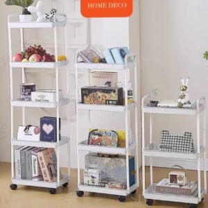 Alternative view of Multi-Tier Rolling Storage Rack