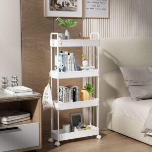 Multi-Tier Rolling Storage Rack